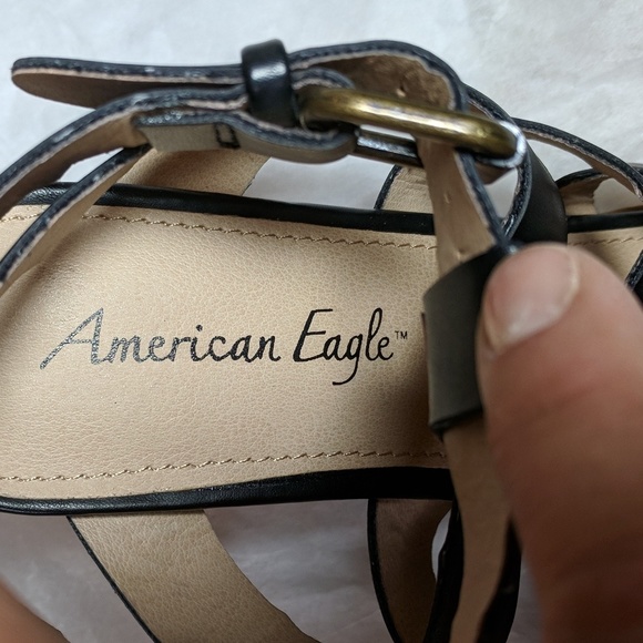 NWT American Eagle strappy high heel sandals 8.5 - Picture 4 of 6